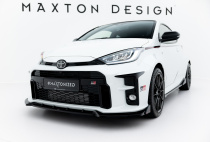 Toyota GR Yaris 2020+ Front Splitter + Splitters V.3 Maxton Design
